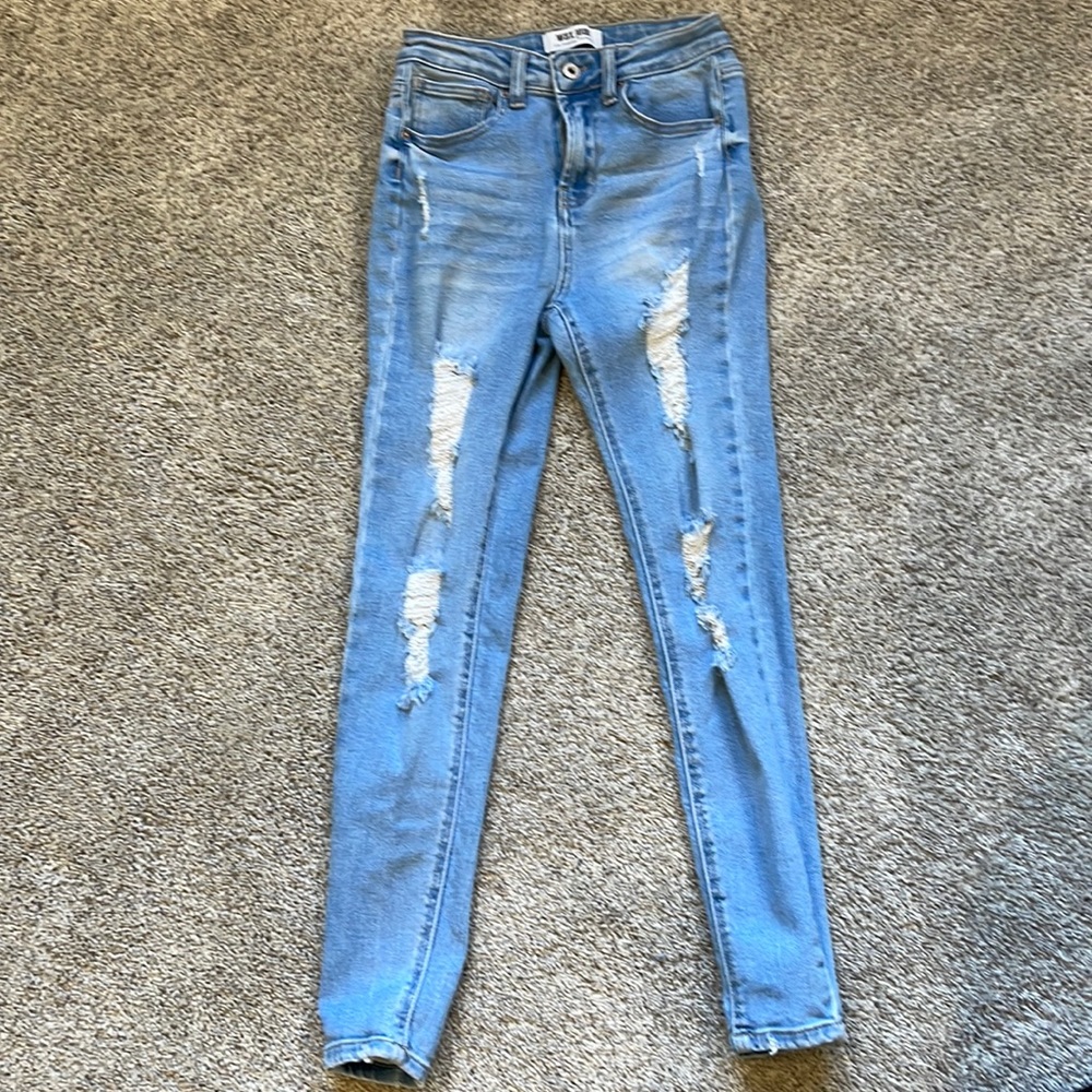 Ripped denim jeans size 5/27